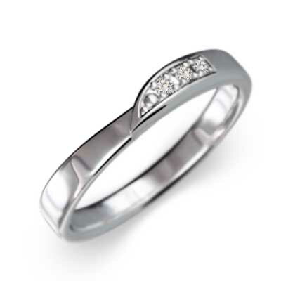 リング レディース 4月誕生石 天然ダイヤモンド Pt900