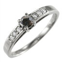 リング レディース 4月 ブラックダイヤモンド ダイヤモンド k18ゴールド 約0.22ct エンゲージにも (ホワイト イエロー ピンク) (アメジスト ブラックダイヤモンド ブルートパーズ)(4)