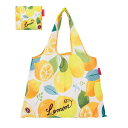 エコバッグ ショッピングバッグ Lemon 折りたたみ マチ広 大容量 肩掛け おしゃれ かわいい レディース メール便 送料無料