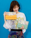 ScoLar スカラー スカ子と花柄 マルチケース 通帳ケース 夏 おしゃれ レディース