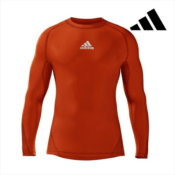 アディダス ロングスリーブシャツ メンズ チームオレンジ