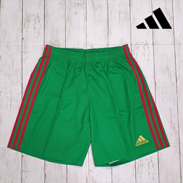 アディダス miGRAPH20 ショーツ グリーン/レッド/サンド
