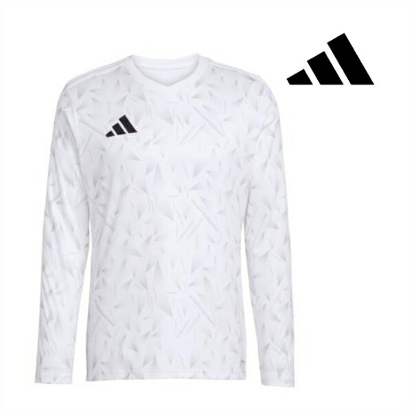 アディダス TEAM ICON 25 長袖 ジャージー ホワイト