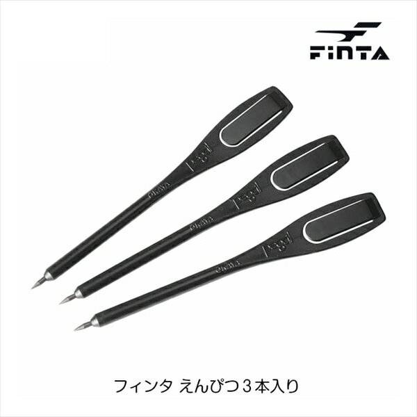 ◆競技タイプ◆サッカー/フットボール/フットサル ◆商品タイプ◆審判・レフリー用品 ◆品番◆FT5177 ◆品名◆フィンタ えんぴつ3本入り ◆素材◆Hi ポリスチレン（再生樹脂） ◆サイズ◆11cm ◆ご案内◆ 当店の在庫はメーカー・代理店との在庫を共有しているため、ご注文商品の在庫を確保できない場合がございます。 在庫切れ・納期遅延の場合はご連絡、もしくはご注文キャンセルの手続きをさせていただきます。 ご連絡はメール対応とさせていただいております。予めご了承下さい。