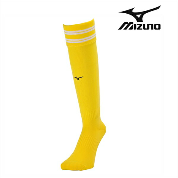 ミズノ ラインソックス サイバーイエロー