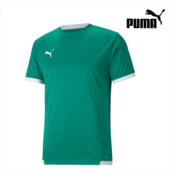お取り寄せ プーマ TEAMLIGA ゲームシャツ ジュニア ペッパーグリーン