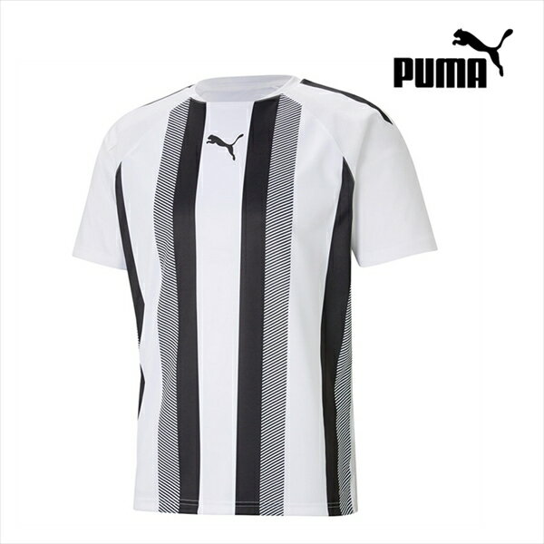 お取り寄せ プーマ TEAMLIGA ストライプ ゲームシャツ プーマホワイト
