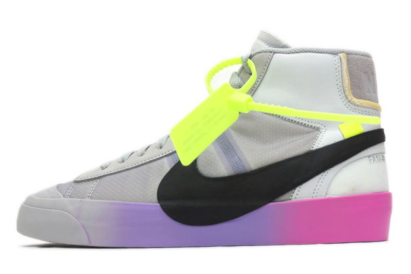 【送料無料】NIKE　THE 10：BLAZER MID　OFF-WHITE SERENA WILLIAMS QUEEN　AA3832-002　ナイキ ブレザー ミッド オフホワイト セリーナ・ウィリアムズ クイーン【未使用品】【中古】