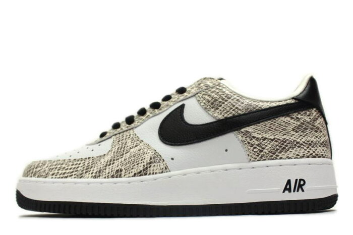 【送料無料】NIKE　AIR FORCE 1 LOW RETRO　COCOA SNAKE 2018　845053-104　ナイキ エアフォース ワン レトロ ココアスネーク 白蛇【未使用品】【中古】