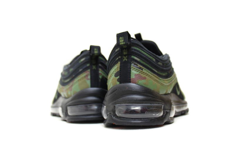 【送料無料】NIKE　AIR MAX 97 PREMIUM QS　JAPAN CAMO　AJ2614-203　ナイキ エアマックス 97 プレミアム ジャパンカモ 迷彩 GLOBAL FORCE グローバルフォース【未使用品】【中古】