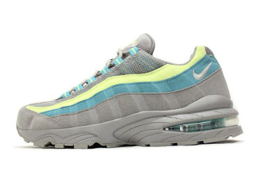 【送料無料】NIKE　WMNS AIR MAX 95 WM　グレー×イエロー×グリーン　336620-009　ナイキ ウィメンズ エアマックス 95 海外限定【未使用品】【中古】