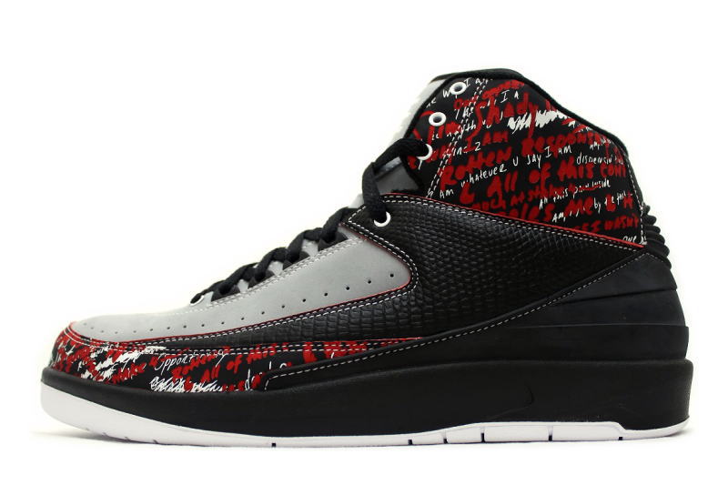 【送料無料】NIKE　AIR JORDAN 2 RETRO　EMINEM　THE WAY I AM　308308-002　ナイキ エアジョーダン 2 レトロ エミネム【未使用品】【中古】