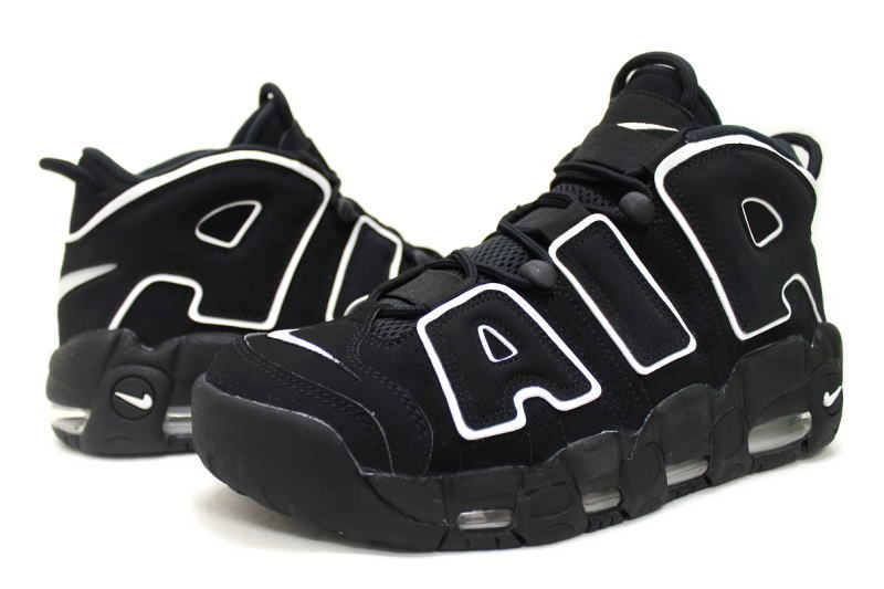 【楽天市場】【送料無料】NIKE AIR MORE UPTEMPO BLACK WHITE 414962-002 ナイキ エア モア アップ