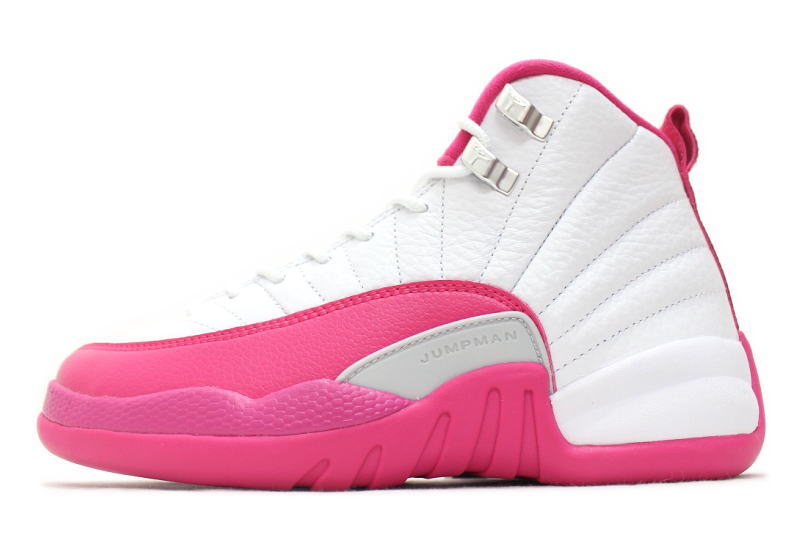 【送料無料】NIKE　AIR JORDAN 12 RETRO GG　VALENTINE'S DAY　510815-109　ナイキ エアジョーダン 12 レトロ GS レディース【未使用品】【中古】