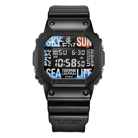 カシオ G-SHOCK「FISHERMAN JAPAN」10周年記念コラボレーションモデル DW-5600RF24-1JR 国内正規品【楽ギフ_包装】