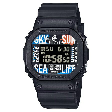 カシオ G-SHOCK「FISHERMAN JAPAN」10周年記念コラボレーションモデル DW-5600RF24-1JR 国内正規品【楽ギフ_包装】