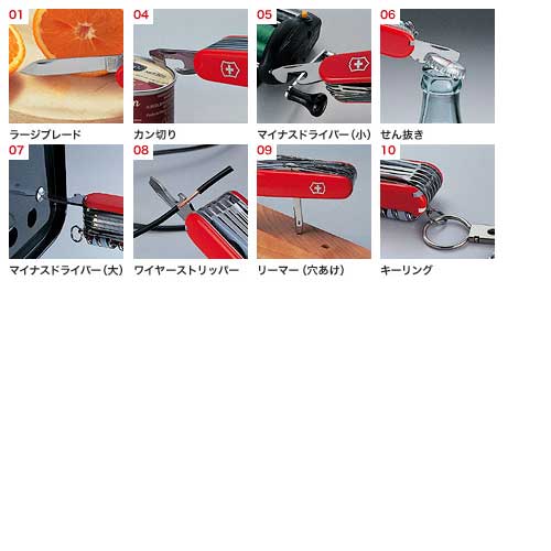 sonnetteのVICTORINOX(ビクトリノックス)ソルジャーCVAL 0.8201.26【日本正規品】【楽ギフ_包装】｜アングル2