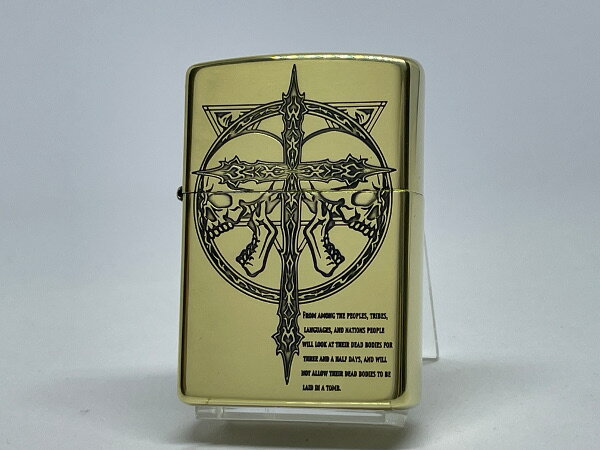 ̵ ZIPPO[åݡ]Skull Cross 륯 BS 﫤֤ڳڥ_