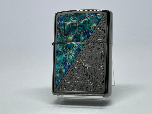 送料無料 ZIPPO[ジッポー]トライアングル BNGR ブラックニッケルメッキ【楽ギフ_包装】