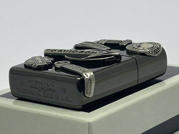 sonnetteの送料無料 ZIPPO[ジッポー] HARLEY-DAVIDSON(ハーレーダビッドソン)メイクメタル HDP-62【楽ギフ_包装】｜アングル3