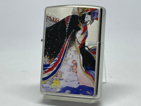 送料無料 ZIPPO[ジッポー]天野喜孝ZIPPOライター 葵の上 - 源氏物語 80224【楽ギフ_包装】