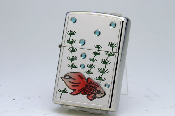 【送料無料】ZIPPO[ジッポー] 金魚エポ レッド【楽ギフ_包装】