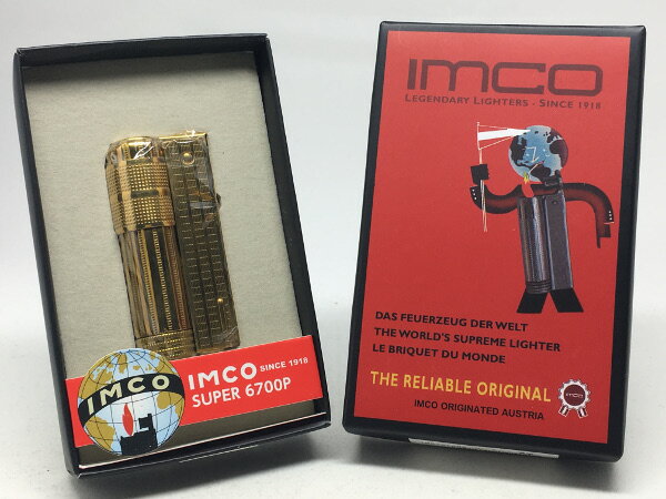 復刻版 IMCO(イムコ) フリントオイルライター イムコスーパー ・ブラス IM6761388