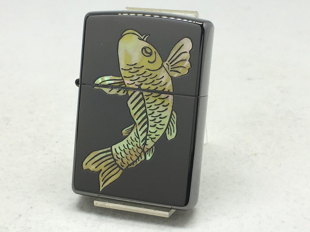 【送料無料】ZIPPO[ジッポー]シェルカープ ブラック【楽ギフ_包装】