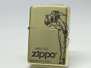 ZIPPOオールドデザイン ZIPPO ガール/真鍮メッキ 2BI-WINDY