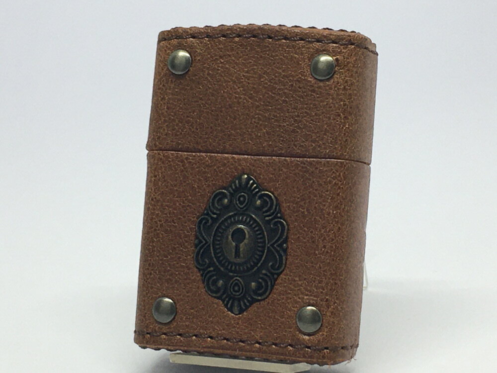ZIPPO革巻キーホール BN 2-50a(ブラウン)70576
