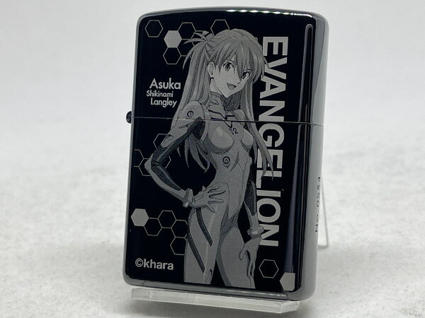 チタン・Zippo 【送料無料】ZIPPO[ジッポー]ヱヴァンゲリヲン新劇場版ZIPPO アスカ/ブラックチタンコート【楽ギフ_包装】