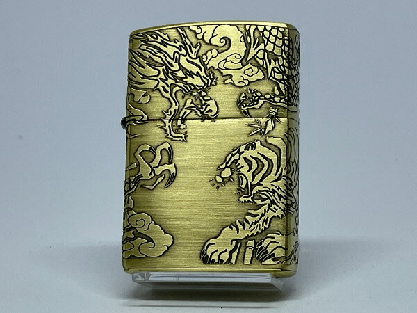 ZIPPO[ジッポー]4面連続デザイン 竜虎