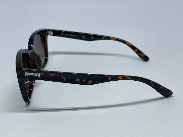 sonnetteのサングラス THRASHER スラッシャー AURA(オーラ)1061 DM-BHP 偏光レンズ・ブラウンハーフ【楽ギフ_包装】｜アングル2