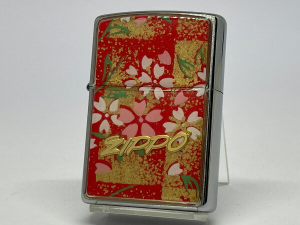 ZIPPO[ジッポー]友禅和紙シリーズ 桜 赤 ユウゼンワシ サクラ アカ 1201S915【楽ギフ_包装】