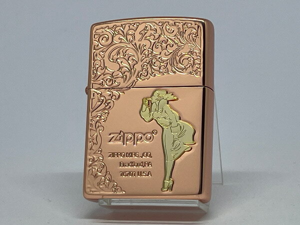 ZIPPO[ジッポー]マットシリーズ M・Girl Arabesque【Pk】【楽ギフ_包装】