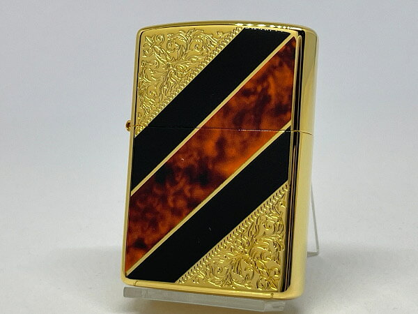 ZIPPO[ジッポー]両面加工 アラベスクデザイン マーブルプリント ブラウン 2G-ARMBW【楽ギフ_包装】