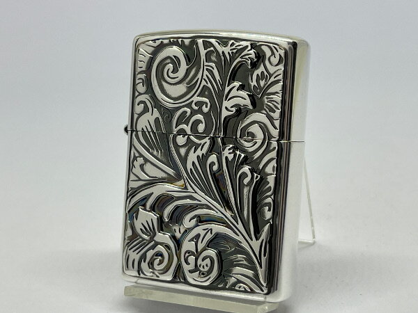 ZIPPO[ジッポー] W METAL アラベスクレリーフ 銀いぶし 2SIWM-KARA1【楽ギフ_包装】