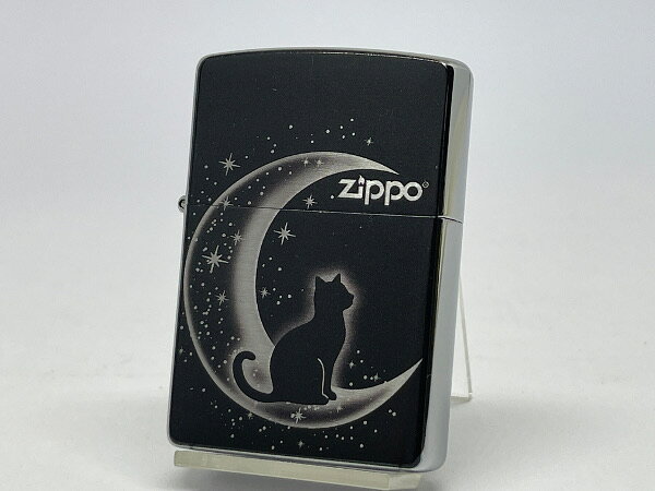 ZIPPO[ジッポー]MOON「月」月と猫2 200-MOONCAT2【楽ギフ_包装】