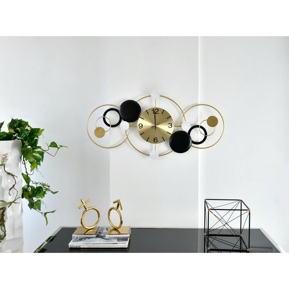 アルテ ダル モンド Arte Dal Mondo (アルテダルモンド) 掛け時計 OW015A Circles Game イタリア デザイン クオーツ 掛時計【正規輸入品】 [3]