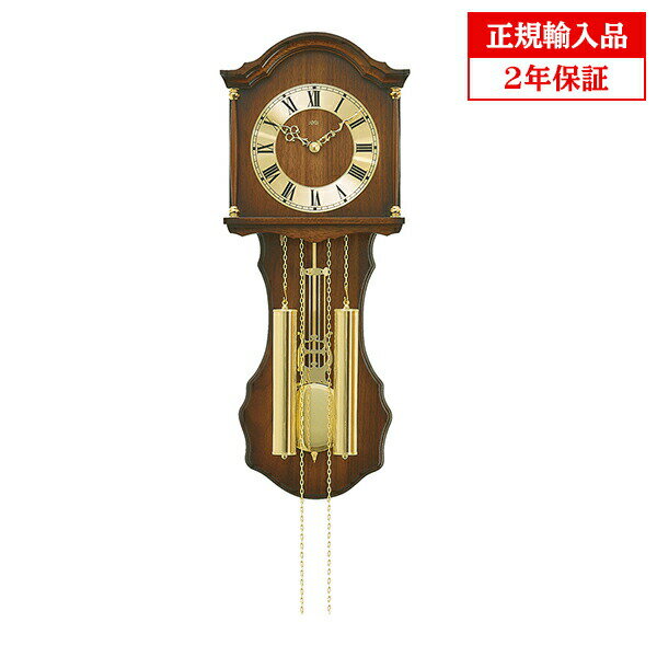 【正規輸入品】ドイツ アームス AMS 211-1 機械式 掛け時計 （掛時計） ボンボン時計 ブラウン 【記念品 贈答品に名入れ（銘板作成）承ります】【熨斗印刷承ります】[送料区分（大）]