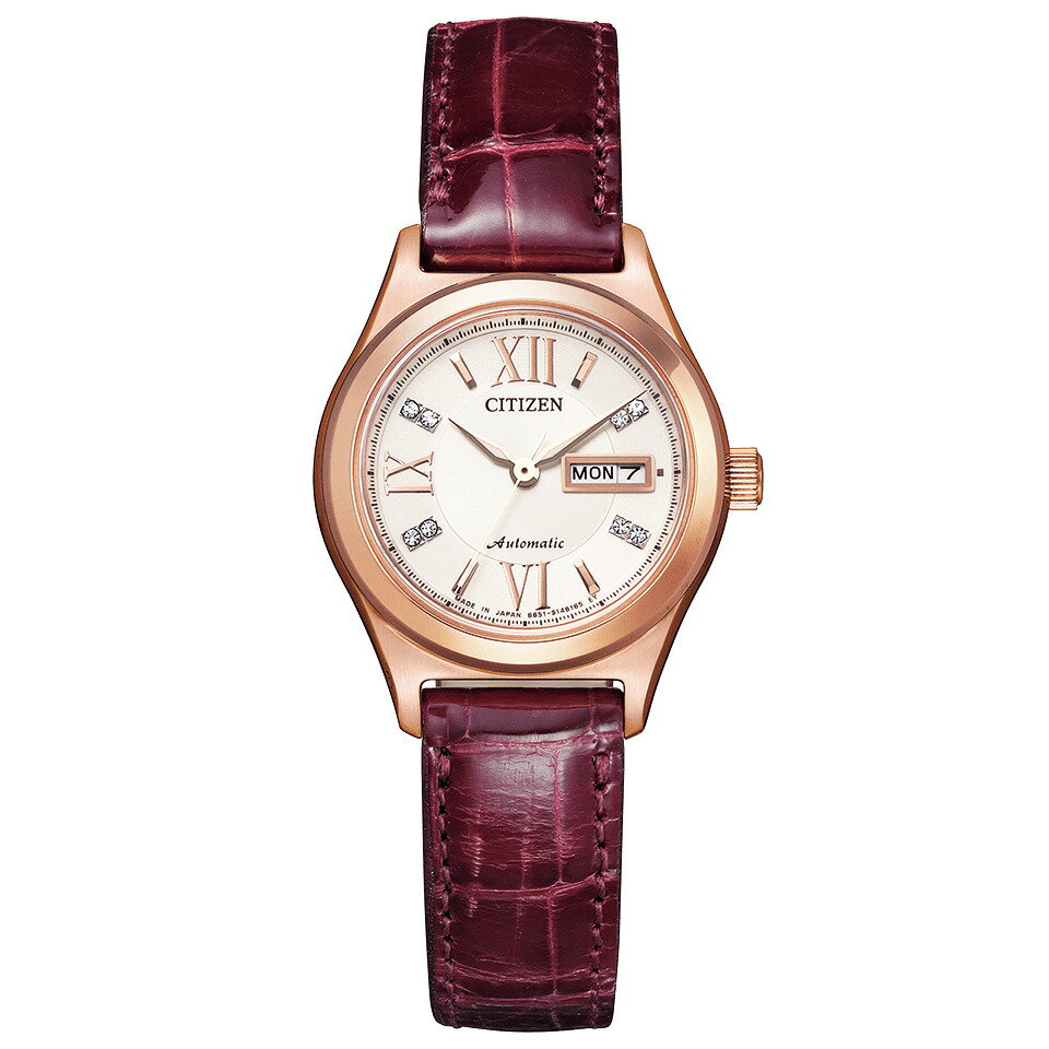 シチズン CITIZEN CITIZENコレクション シチズンコレクション PD7162-04A 機械式(自動巻+手巻) レディース 長期保証5年付き