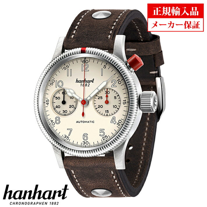 ハンハルト hanhart ハンハルト 714.200-0110 パイオニア マークワン PIONEER Mk I メンズ 自動巻腕時計 正規輸入品