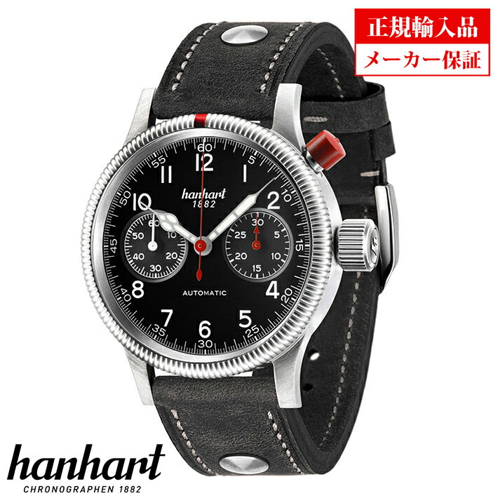 ハンハルト hanhart ハンハルト 714.210-0010 パイオニア マークワン PIONEER Mk I メンズ 自動巻腕時計 正規輸入品