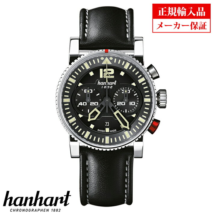 ハンハルト hanhart ハンハルト 740.210-0020 プリムス パイロット ブラック PRIMUS Pilot Black メンズ 自動巻腕時計 正規輸入品