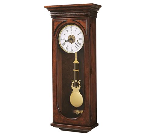 ハワードミラー 機械式 掛け時計 (柱時計) [620-433] HOWARD MILLER EARNEST チャイムつき 振り子時計 アメリカ製 正規輸入品