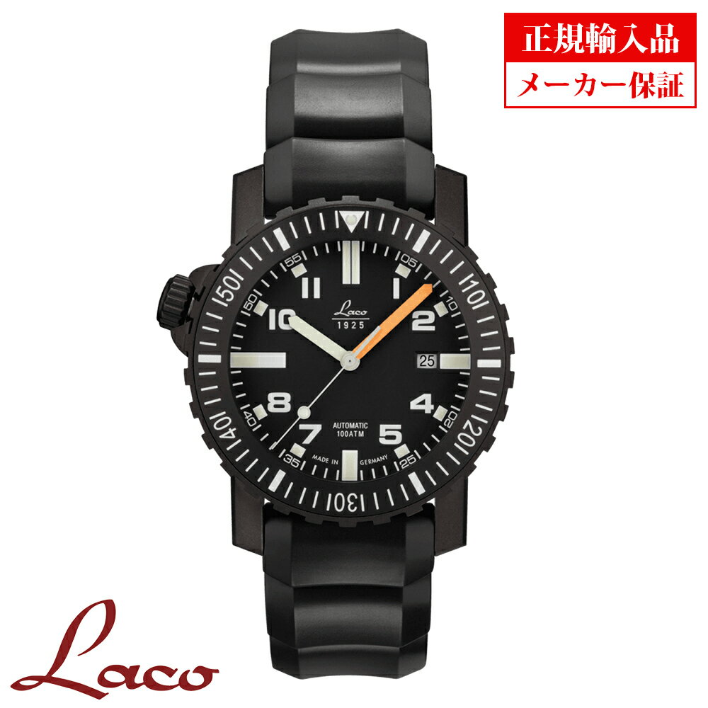 【長期保証5年付き】ラコ Laco 861703 腕時計 スクワード 24系自動巻シリーズ Seven Seas セブンシーズ ダイバー 1000Mダイバー正規輸入品 【長期保証5年付】