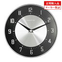 ロジャーラッセル Roger Lascelles クオーツ(電池式) 掛け時計 デコ ドーム クロック DECO DOME CLOCK ブラック [DECO/D...