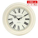 ロジャーラッセル Roger Lascelles クオーツ(電池式) 掛け時計 Classic Wall Clock Cream クラシック クリーム [LC/...
