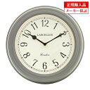 W[bZ Roger Lascelles |v Classic Wall Clock Cream GREY N[^O[ [LC/LASC/GREY]