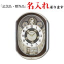 セイコー SEIKO 電波 掛け時計 RE578B からくり時計 ウエーブシンフォニー 掛時計 【名入れ】【LP】